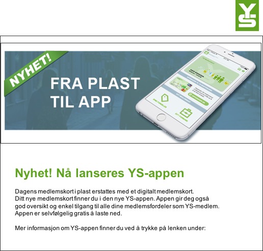 YS mobilapp