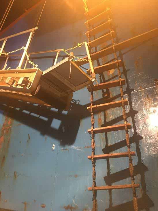 1000 ways to secure a pilot ladder - and only one is correct
